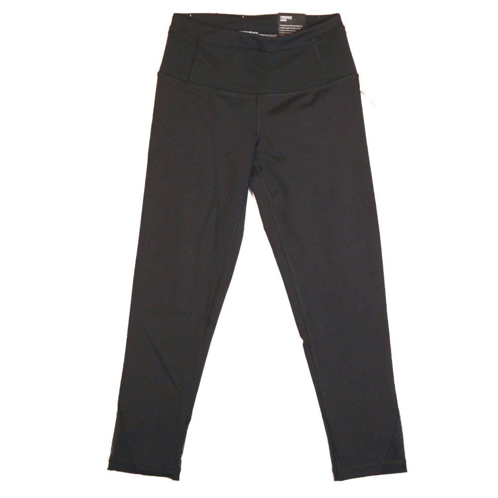 Victoria Sport Knockout Capri Black Medium Rise NWT xs